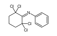 123066-65-9 spectrum, 2,2,6,6-tetrachloro-N-phenylcyclohexan-1-imine