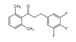 1-(2,6-二甲基苯基)-3-(3,4,5-三氟苯基)-1-丙酮