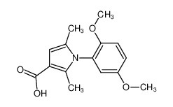 1-(2,5-DIMETHOXYPHENYL)-2,5-DIMETHYL-1H-PYRROLE-3-CARBOXYLIC ACID 926190-94-5