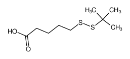 159552-18-8 5-(tert-butyldithio)pentanoic acid