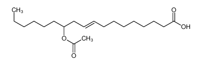138844-95-8 12-acetyloxyoctadec-9-enoic acid