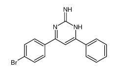 4-(4-bromophenyl)-6-phenylpyrimidin-2-amine 433935-87-6