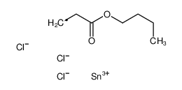 61470-34-6 structure, C7H14Cl3O2Sn