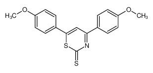 88626-30-6 4,6-bis(4-methoxyphenyl)-1,3-thiazine-2-thione