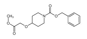 benzyl 4-(2-methoxy-2-oxoethoxy)piperidine-1-carboxylate 933477-82-8