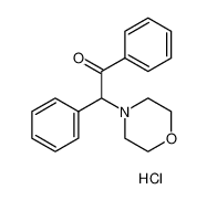 2-morpholin-4-yl-1,2-diphenylethanone,hydrochloride 27590-58-5