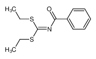 6074-65-3 spectrum, benzoyl-dithiocarbonimidic acid diethyl ester