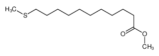 100528-78-7 methyl 11-methylsulfanylundecanoate