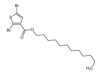 dodecyl 2,5-dibromothiophene-3-carboxylate 375395-20-3