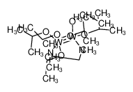 109169-96-2 structure, C22H52N2O6W2