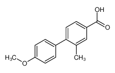 4-(4-methoxyphenyl)-3-methylbenzoic acid 108478-59-7