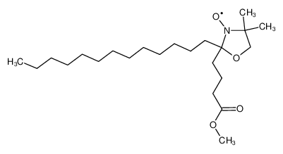 methyl 4-(3-λ<sup>1</sup>-oxidanyl-4,4-dimethyl-2-tridecyl-1,3-oxazolidin-2-yl)butanoate 38568-24-0