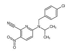 93683-72-8 spectrum, 6-[(4-Chloro-benzyl)-isopropyl-amino]-3-nitro-pyridine-2-carbonitrile