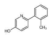 6-(2-methylphenyl)pyridin-3-ol 1255636-18-0