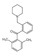 (2,6-dimethylphenyl)-[2-(piperidin-1-ylmethyl)phenyl]methanone 898773-30-3