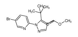 Methyl 1-(5-bromopyridin-2-yl)-5-(tert-butyl)-1H-pyrazole-4-carboxylate 1150164-28-5