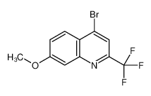 4-bromo-7-methoxy-2-(trifluoromethyl)quinoline 89446-63-9