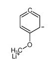 14774-77-7 spectrum, lithium,methoxybenzene