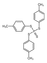 13799-88-7 structure, C21H21PS4