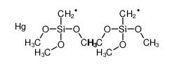 88242-84-6 structure, C8H22HgO6Si2