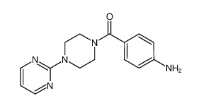 (4-Aminophenyl)[4-(2-pyrimidinyl)piperazino]-methanone 885949-72-4