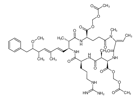 1187315-06-5 structure, C47H68N8O14