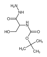 2766-42-9 tert-butyl N-(1-hydrazinyl-3-hydroxy-1-oxopropan-2-yl)carbamate