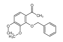 56774-68-6 spectrum, 1-(3,4-dimethoxy-2-phenylmethoxyphenyl)ethanone