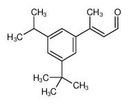 (2E)-3-[3-Isopropyl-5-(2-methyl-2-propanyl)phenyl]-2-butenal 178688-25-0