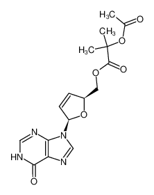 142544-61-4 spectrum, ((2S,5R)-5-(6-oxo-1H-purin-9(6H)-yl)-2,5-dihydrofuran-2-yl)methyl 2-acetoxy-2-methylpropanoate