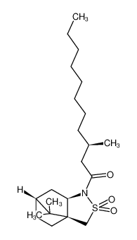 104651-20-9 spectrum, (R)-1-((3aS,6R,7aR)-8,8-dimethyl-2,2-dioxidotetrahydro-3H-3a,6-methanobenzo[c]isothiazol-1(4H)-yl)-3-methylundecan-1-one