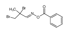 84402-28-8 spectrum, O-benzoyl-2,3-dibromo-2-methylpropanal oxime