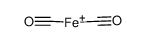 35038-15-4 structure, C2FeO2+