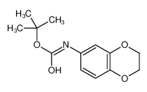 tert-Butyl (2,3-dihydrobenzo[b][1,4]dioxin-6-yl)carbamate 652153-62-3