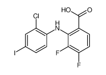 3,4-二氟-2-(2-氯-4-碘苯基氨基)-苯甲酸