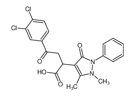 650634-93-8 spectrum, 4-(3,4-dichlorophenyl)-4-oxo-2-(4-antipyrinyl)butanoic acid