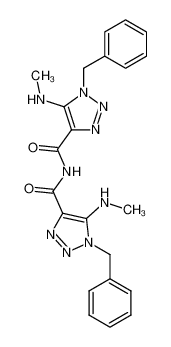 79248-01-4 bis-(3-benzyl-4-N-methylamino-1,2,3-triazole-5-carbonyl)-amine