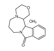 87046-58-0 1-hydroxy-7,11-diaza-4-oxatetracyclo(9.7.0.02,7.013,18)octadeca-13,15,17-trien-12-one