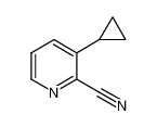 3-CYCLOPROPYLPYRIDINE-2-CARBONITRILE 878805-22-2