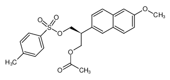 194606-21-8 spectrum, Acetic acid (S)-2-(6-methoxy-naphthalen-2-yl)-3-(toluene-4-sulfonyloxy)-propyl ester