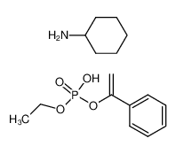 92694-71-8 cyclohexylammonium α-phenylvinyl ethyl phosphate