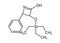 (3R,4S)-4-phenyl-3-triethylsilyloxyazetidin-2-one 149140-54-5