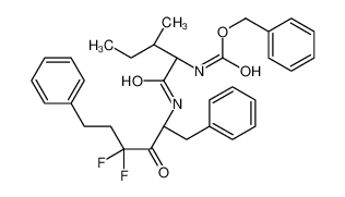 134450-35-4 structure, C32H36F2N2O4