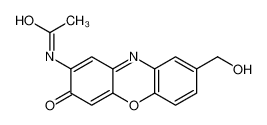 132627-73-7 N-[8-(羟基甲基)-3-氧代吩恶嗪-2-基]乙酰胺