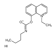 (1-ethylquinolin-1-ium-8-yl) N-butylcarbamate,iodide 71349-94-5