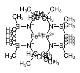 133984-08-4 structure, C24H72Fe2N4Si8