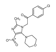 120399-43-1 structure, C16H17ClN4O4