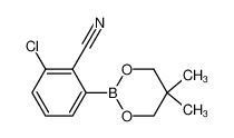 2-Chloro-6-(5,5-dimethyl-1,3,2-dioxaborinan-2-yl)benzonitrile 883899-06-7