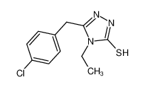 31405-23-9 structure, C11H12ClN3S