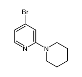 4-bromo-2-piperidin-1-ylpyridine 24255-98-9